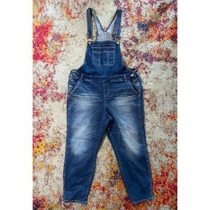 TORRID Cropped Overalls Size 18